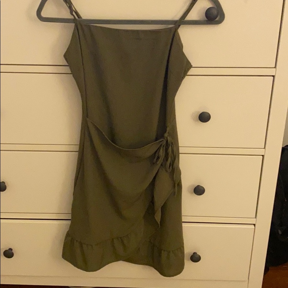 Green Cotton On dress